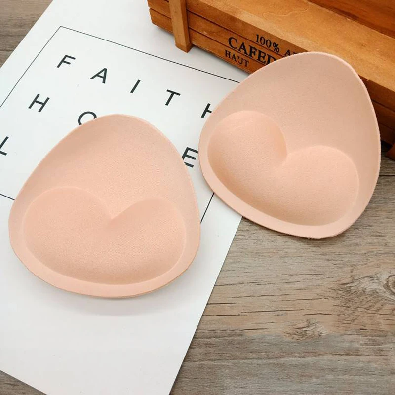 1/2/3 Pair Swimsuit Breast Push Up Fill Brassiere Breast Patch Pads Women Intimates Accessories Sponge Inserts In Bra Padded