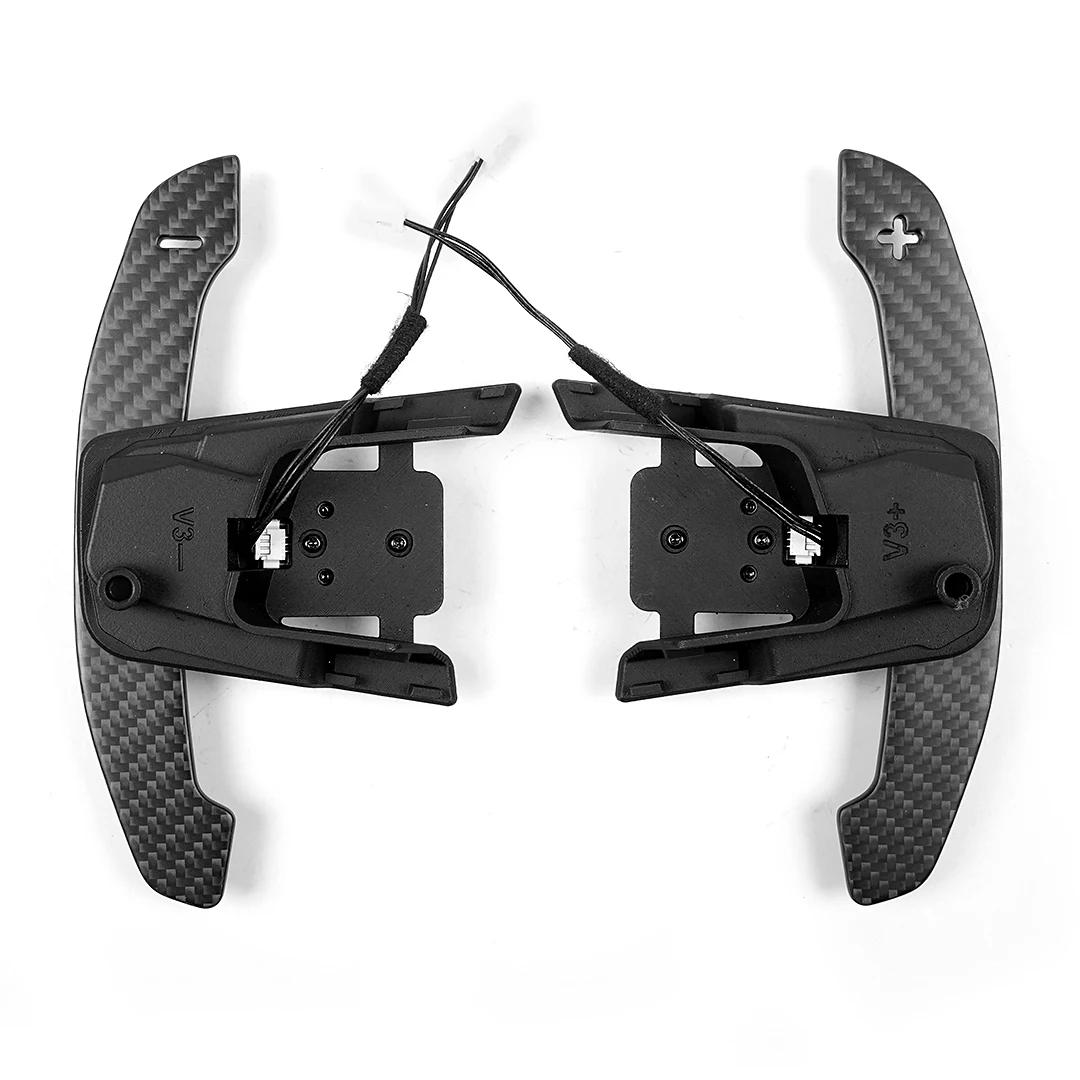 TDD Carbon Fiber Magnetic Paddle Shifters for Volkswagen GTI Golf 7 Golf R MK7/7.5 VW Scirocco Arteon Shift Paddle Extensions image 3