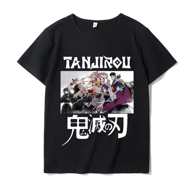 

Anime Demon Slayer Kochou Shinobu Short Sleeve Otaku harajuku cosplay T-Shirt