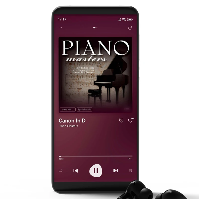 320GB ROM Famue Portable 6GB RAM Android 13 Music Player MP3/MP4, Google Play Store Pre-installed, Spotify & Apple Music , WiFi