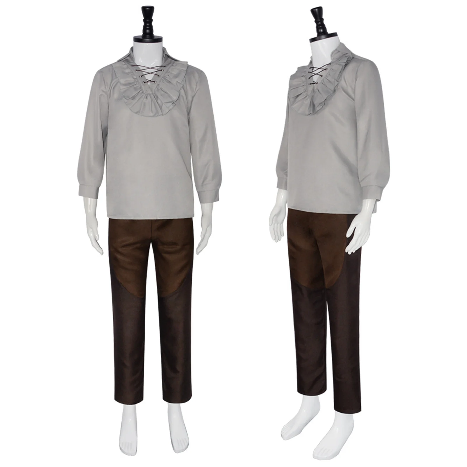 Disfraz de Astarion para hombre, camisa de vampiro Medieval, disfraz de juego de Anime, trajes de fantasía de juego de rol