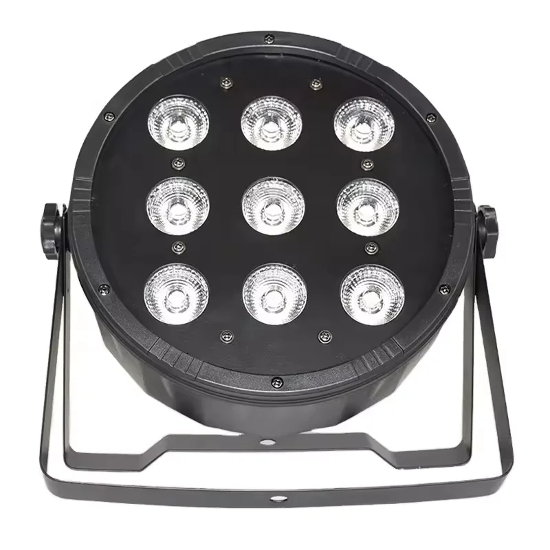 LED Par light 9*10W Full Color LED wash strobe effect light KTV disco party wedding concert dmx512 stage lighting show
