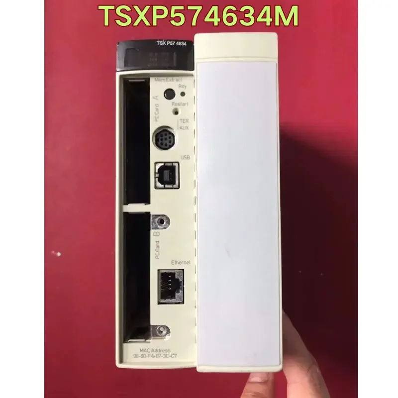Second-hand PLC module TSXP574634M function test is normal