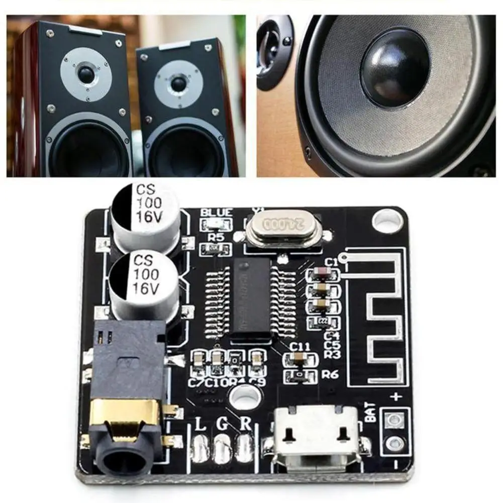 Bluetooth Audio Receiver Board Bluetooth 5.0 Mp3 Lossless Decoder Board Wireless Stereo Music Module MP3 Lossless Decoding