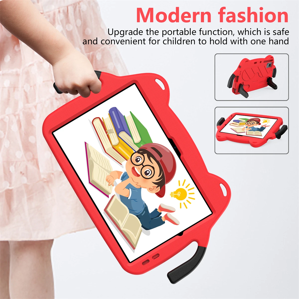 Capa infantil para xiaomi redmi pad se (11 polegadas) 2023 com alça à prova de choque e queda traz capa de suporte para redmi pad se 11 "2023