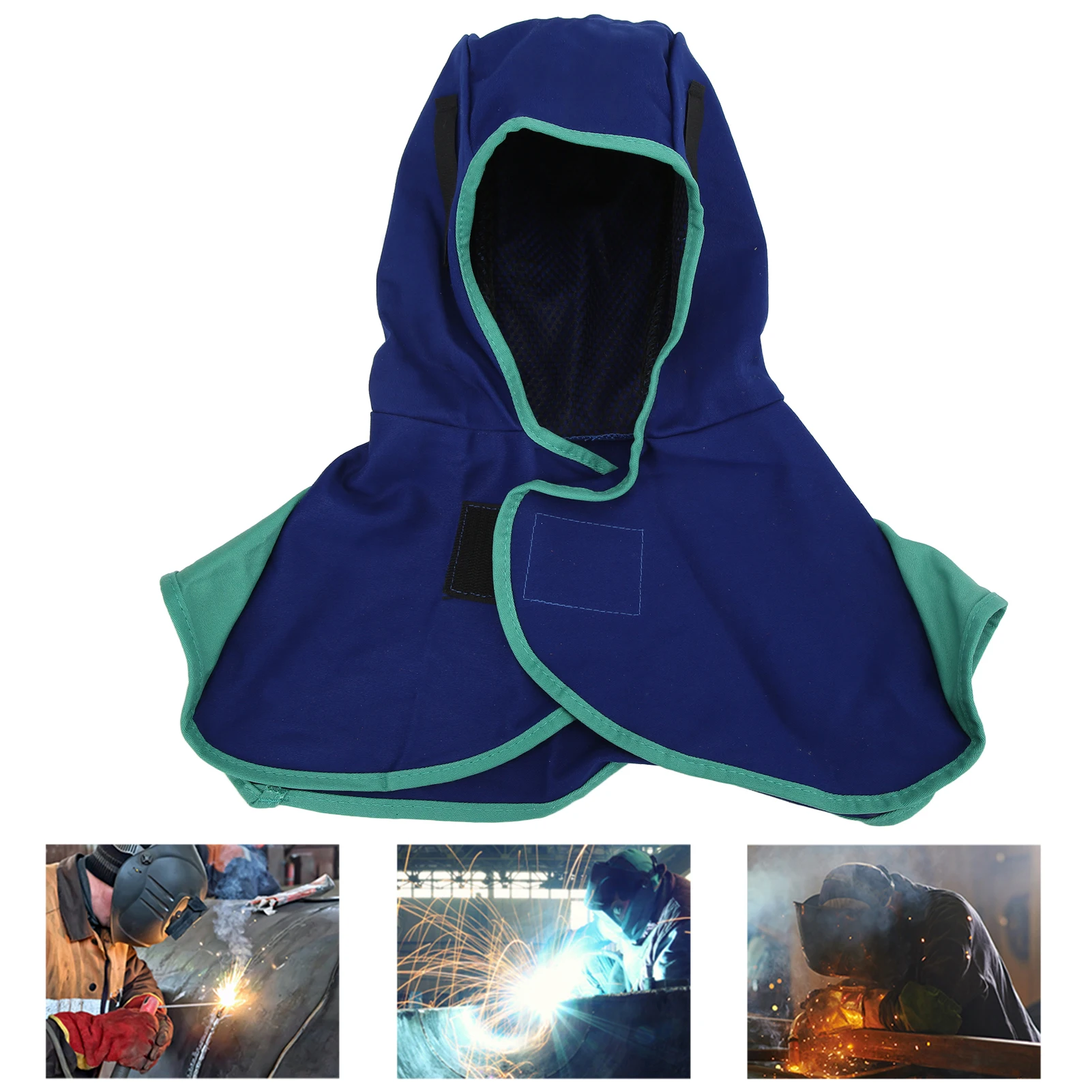 

zk30 Breathable Welding Protective Hood Flame Retardant Head Neck Protection Cover Cap for Welder