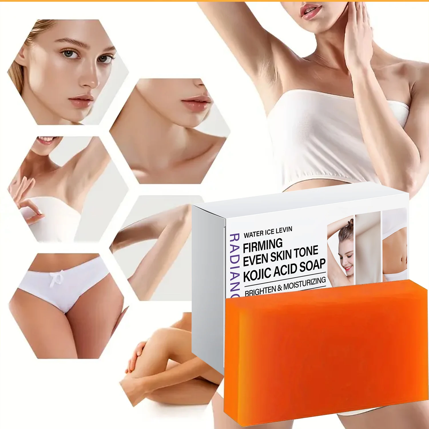 

Мыло Radiance с койевой кислотой с витамином С и ниацинамидом — осветляющее, укрепляющее и равномерное количество тона кожи для сияющей кожи