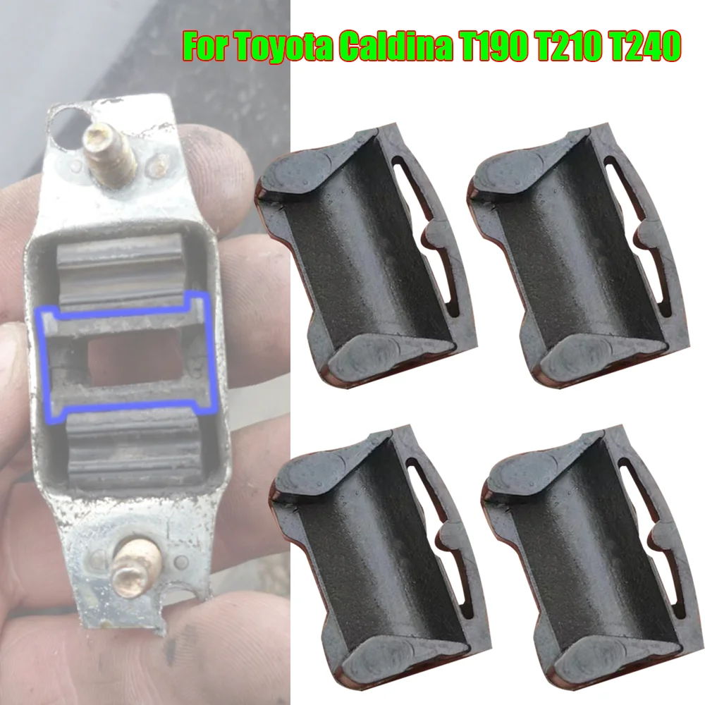 4PCS For 2 Door For Toyota Caldina T190 T210 T240 1992 1993 1994 - 2007 Car Door Check Strap Repair Kit Stopper Damping Clip