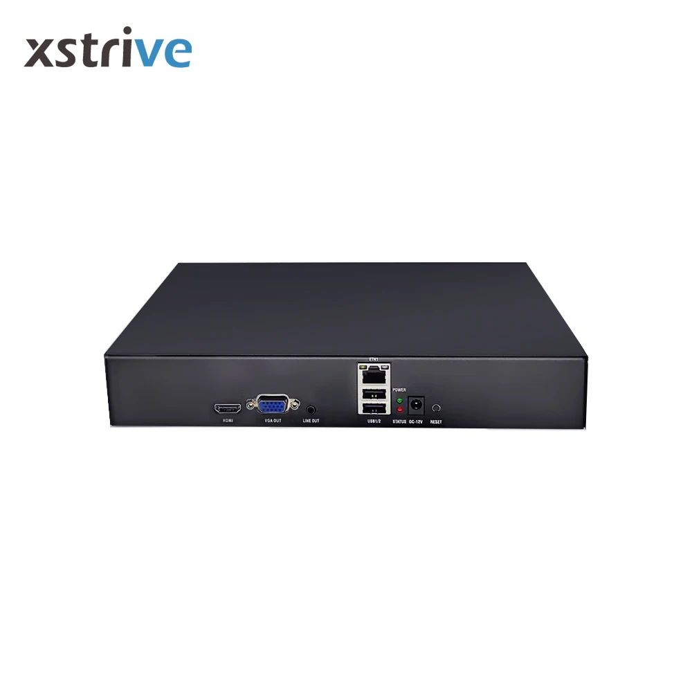 XSTRIVE Ethernet vidéo à HD-MI/VGA HD décodeur srt udp rtAJrtsp hls http