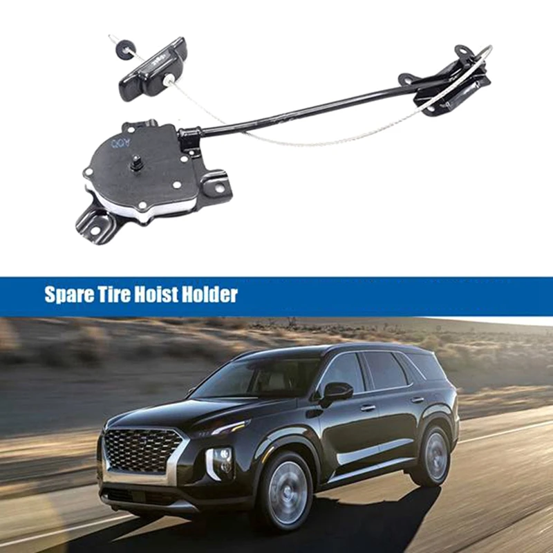 Car Spare Tire Winch Spare Tire Rack Spare Tire Carrier For Hyundai Palisade 2020-2024 62800S8000 62800-S8000