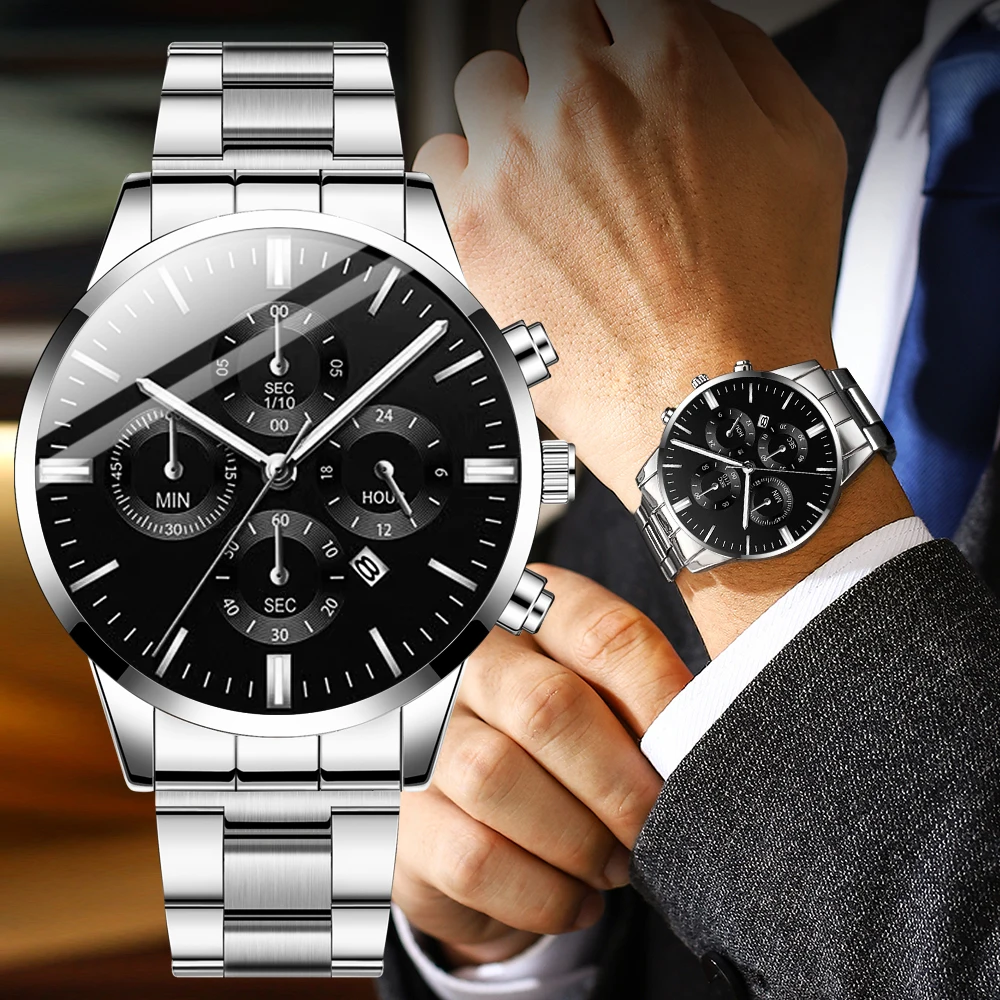 1-piece men's watch, latest design, combining fashion and business, a perfect timepiece