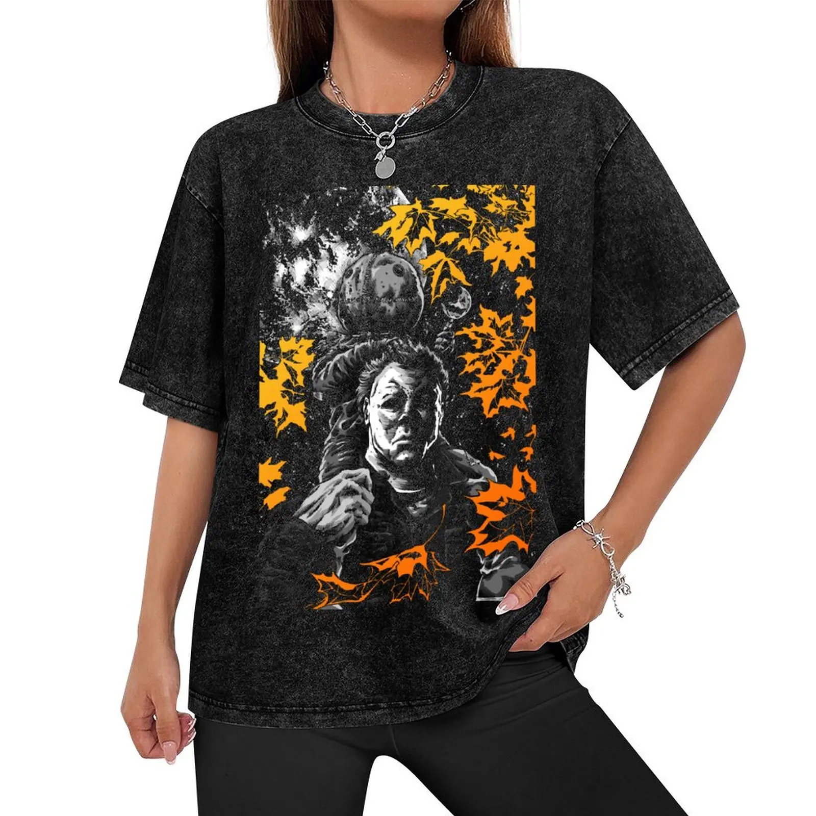 Trick R Treat Halloween michael sam myers 1978 2007 samhain T-Shirt tshirts personalised anime outfits for men