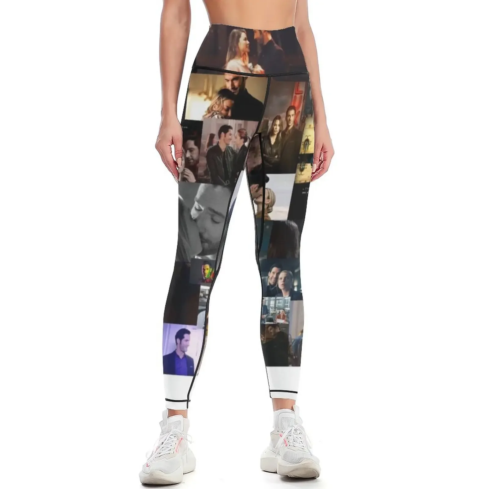 

deckerstar ship (lucifer) Leggings for physical sport legging Women's pants gym clothing Womens Leggings