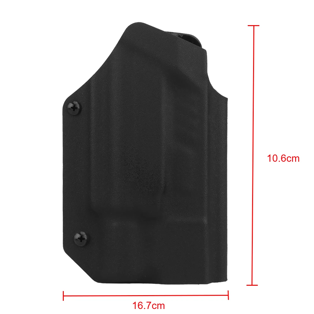 Lightweight Kydex Tactical Holster for Glock-9mm/.40 (17/19/19x/45)+X300U-A/B Torch Belt Carry Militar Hunting Pistol Holster