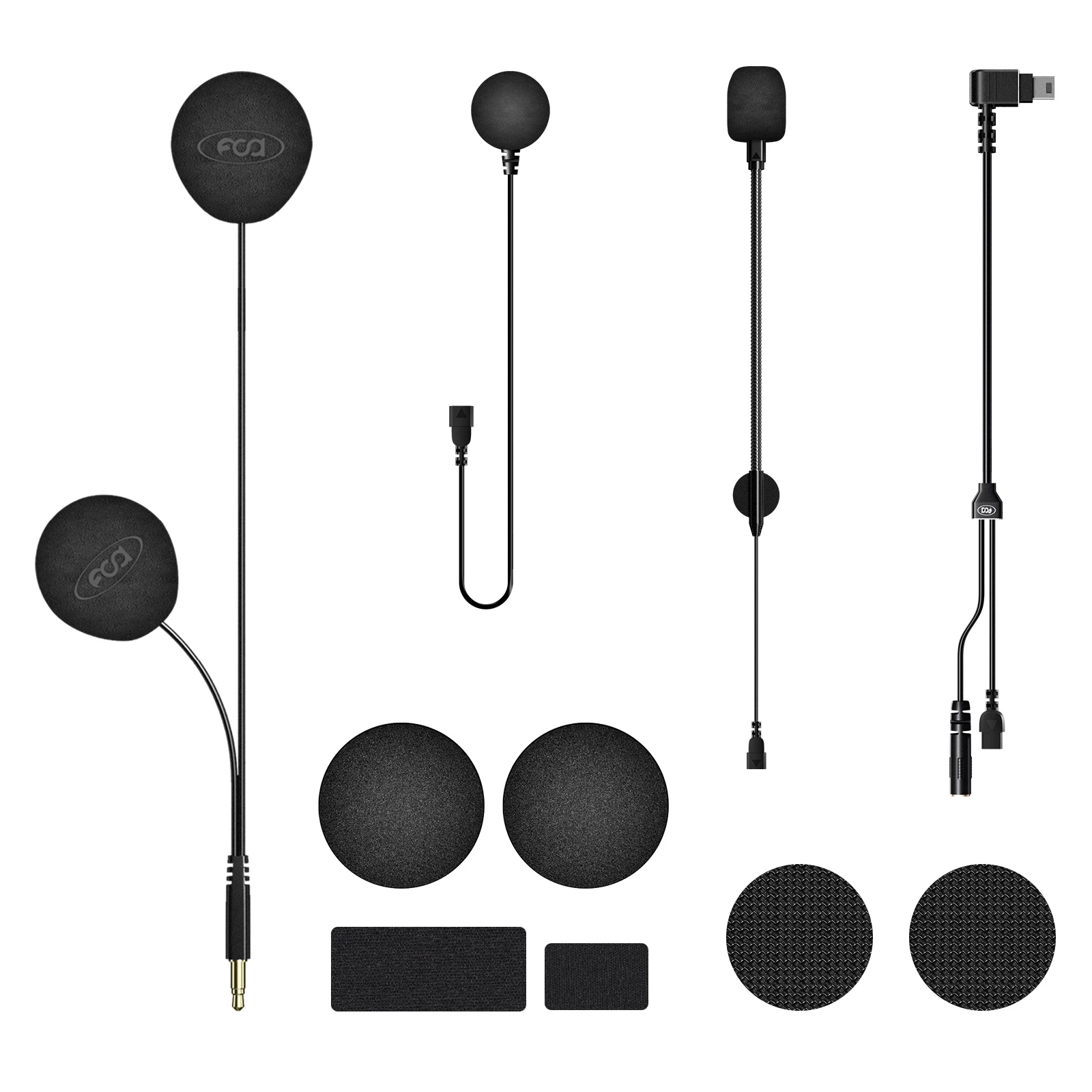 Fodsports HRSQS Speaker Helmet Headset High Stereo Sound Quality Earphone for M1-S Pro Intercom,40mm Diameter 3.5mm Jack