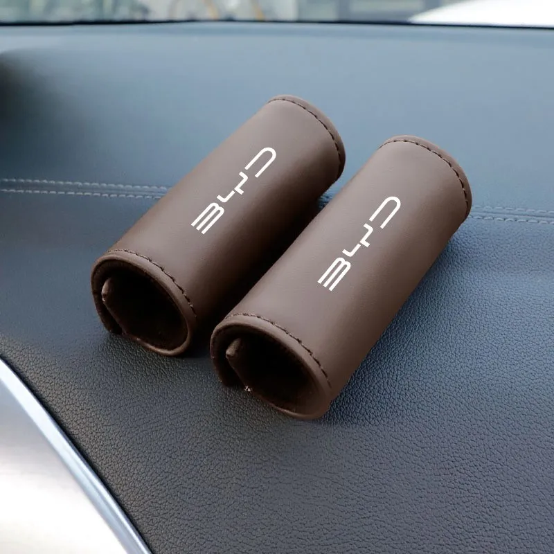 1Pcs PU Leather Roof Handle Anti-scratch Protector Case For BYD Atto 3 Yuan Plus F3 E6 F0 G3 I3 Ea1 Song Max Tang Dmi 2din G6