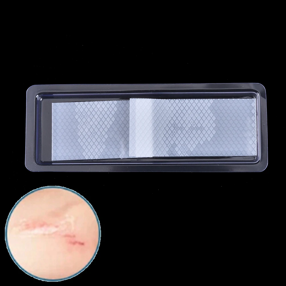 12cm x 3.5cm rimozione bianca taglio cesareo Silicone cicatrice Away Patch Gel foglio segni di ferita trattamento per la terapia delle cicatrici