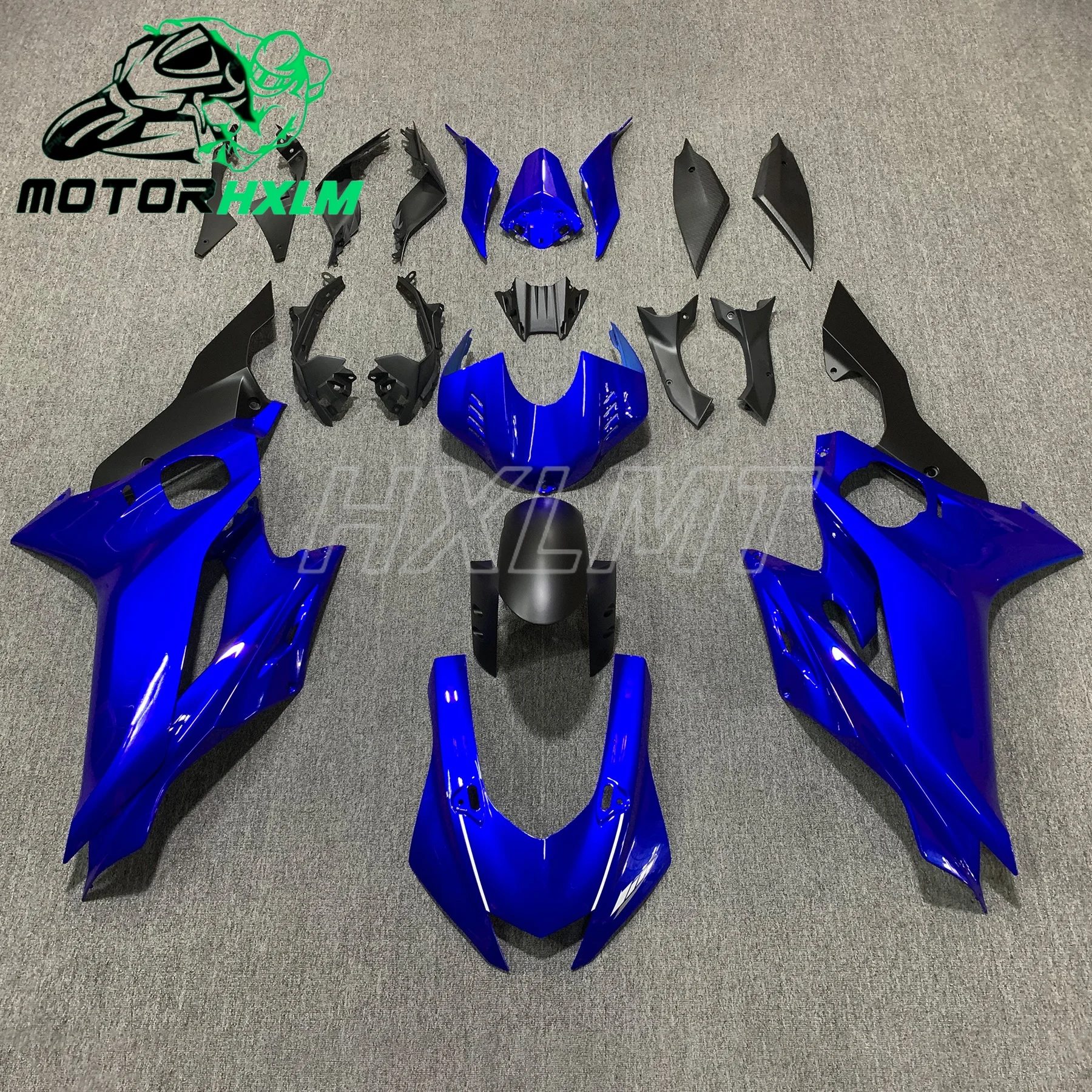 Motorcycle Fairing Kit Suitable for Yamaha R6 17-21 Years YZF600 2017 2018 2019 2020 2021 Fairing Blue White