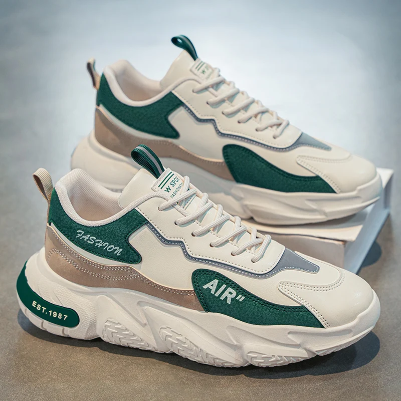 

Men Casual Sports Shoes Breathable Lightweight Sneakers Autumn Outdoor Tennis Running Walking Shoes Male Vulcanized Shoes Man