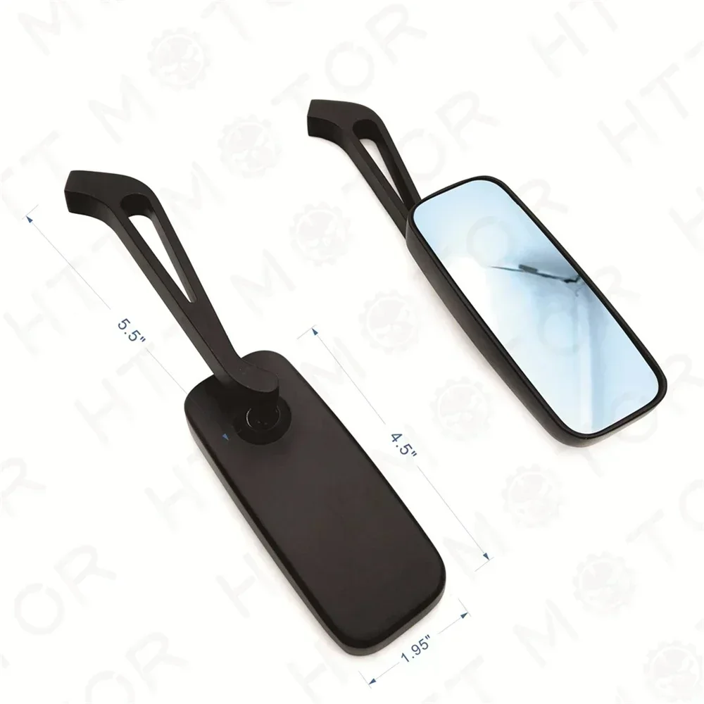 

Side Mirrors for Honda Suzuki Ducati Triumph 8mm 10mm Street Bike Cruiser and Chopper Dirt Bike Scooter