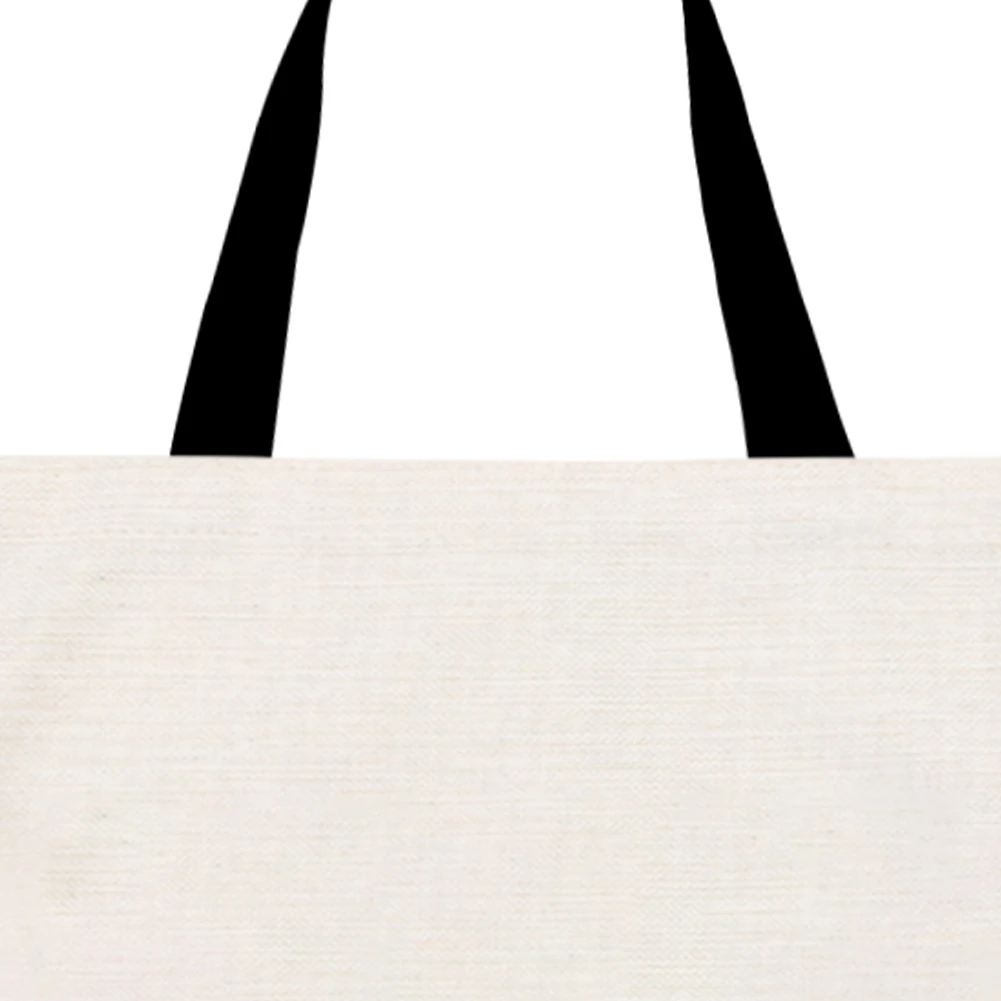 

4pcs Farm Linen Tote Bag Handbag Large Capacity Women Shopping Shoulder Bags