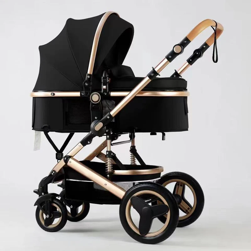 High Landscape baby strollers Lightweight Double-sided Folding luxury baby stroller New born Stroller