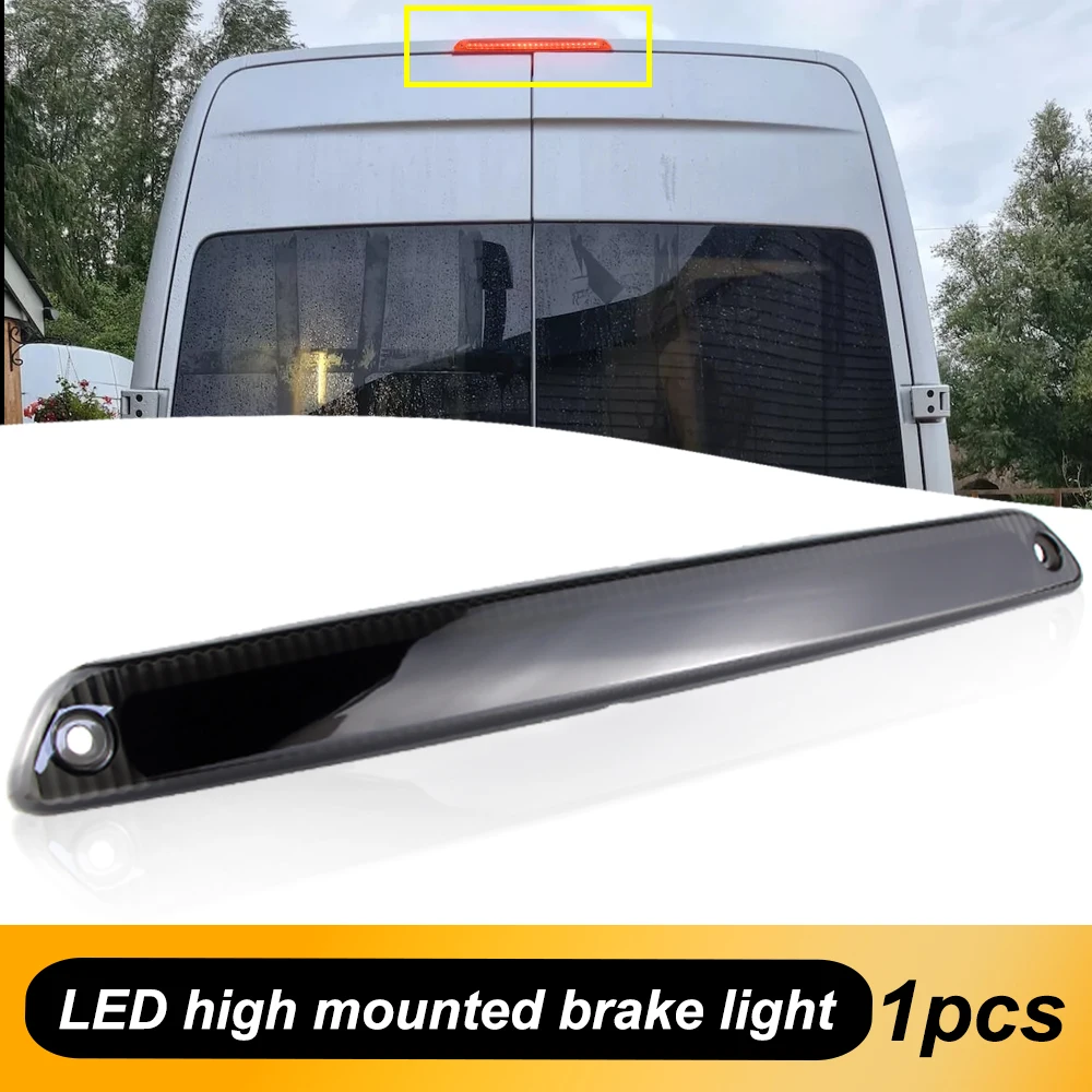 For 2006-2017 Mercedes Benz Sprinter VW Crafter Red LED High Level Third Brake Stop Light A9068200456 9068200456, 2E0945097