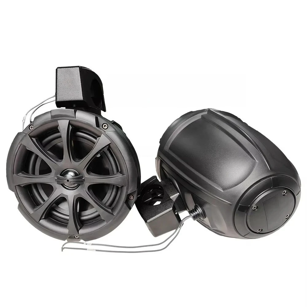 6.5 Inch Speaker for Marine,a Pair of  Boat Stereo, Yacht Audio Waterproof Boat Loudspeaker Plastic Passive Outdoor for Boat
