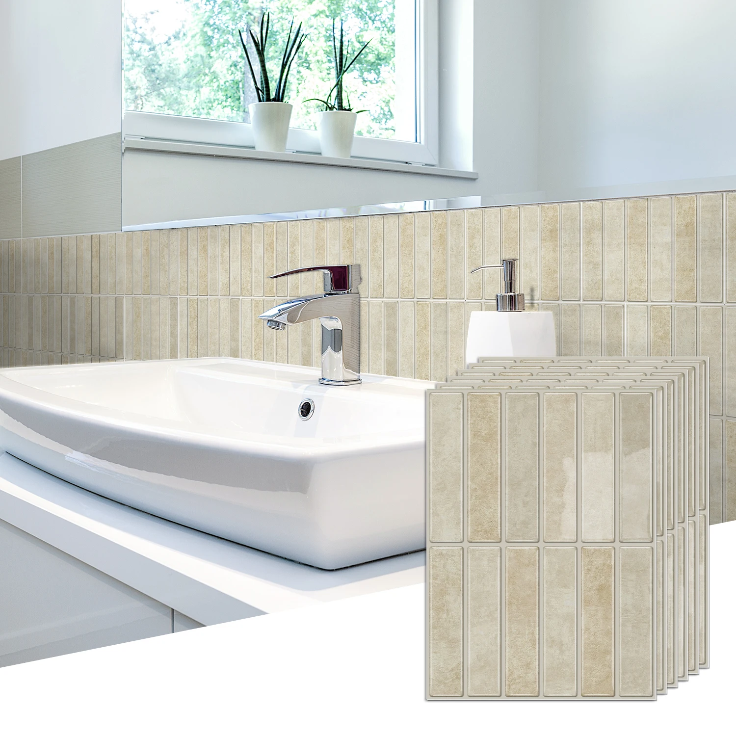 

Самоклеящиеся наклейки для плитки, наклейки для плитки, устойчивые к брызгам, декор для стен на кухню и в ванную, декор для спальни.