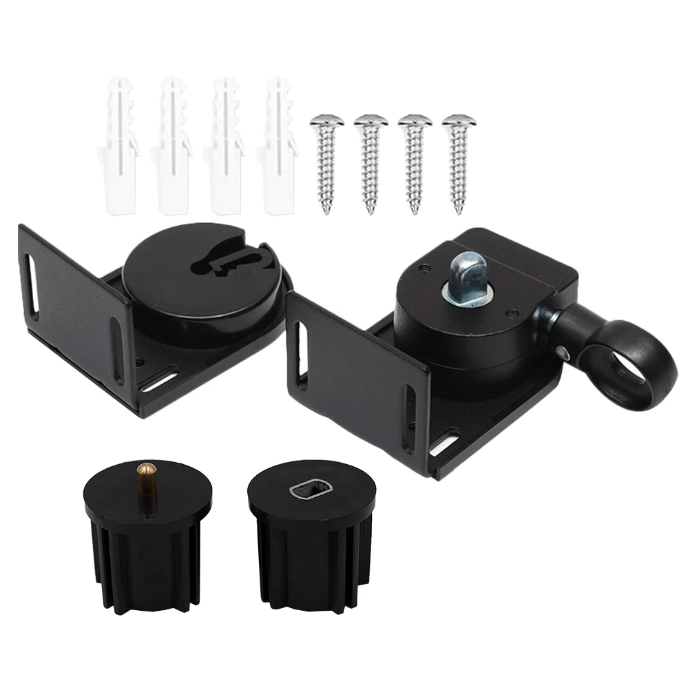 Support de levage pour stores roulants, rideaux d'extérieur noirs, contrôle manuel, accessoires de s