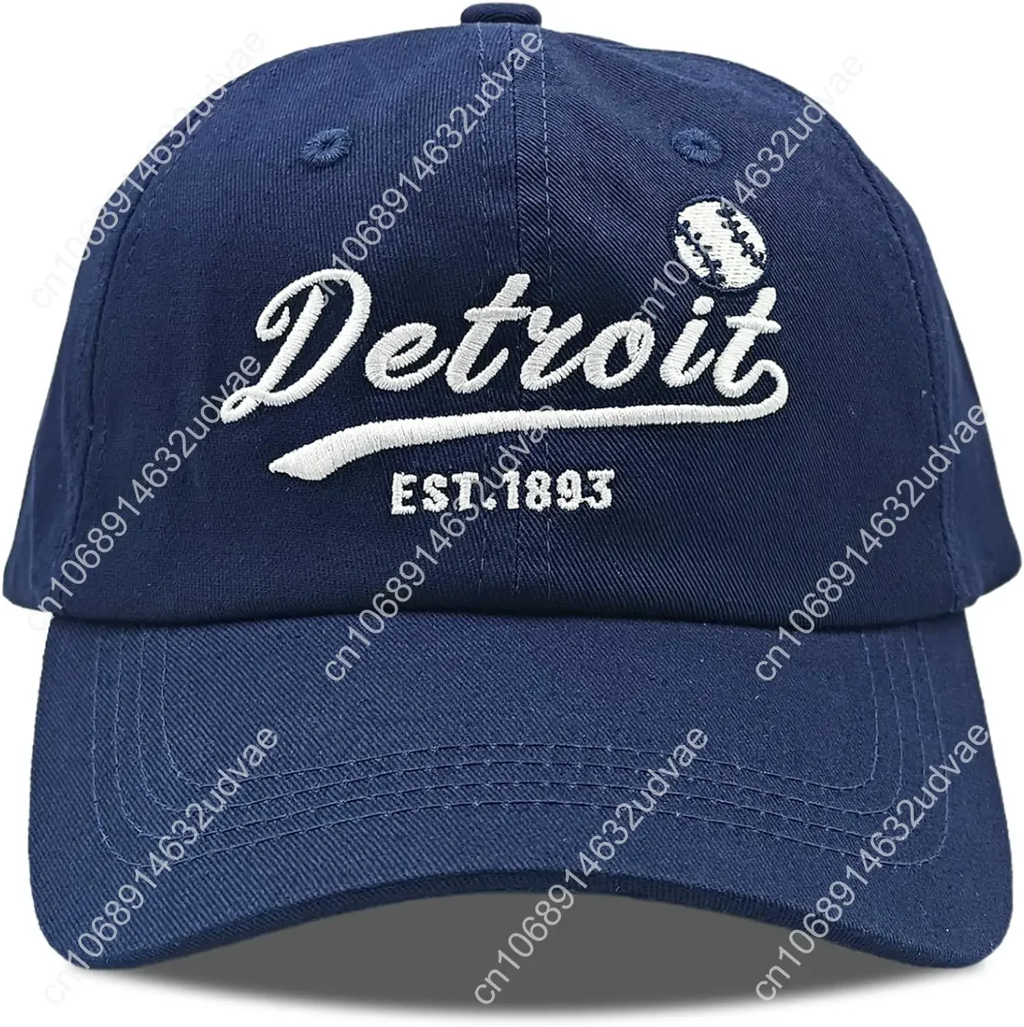 قبعة كاب كلاسيكية عتيقة مطرزة قبعة للرجال والنساء المراهقات قابلة للتعديل