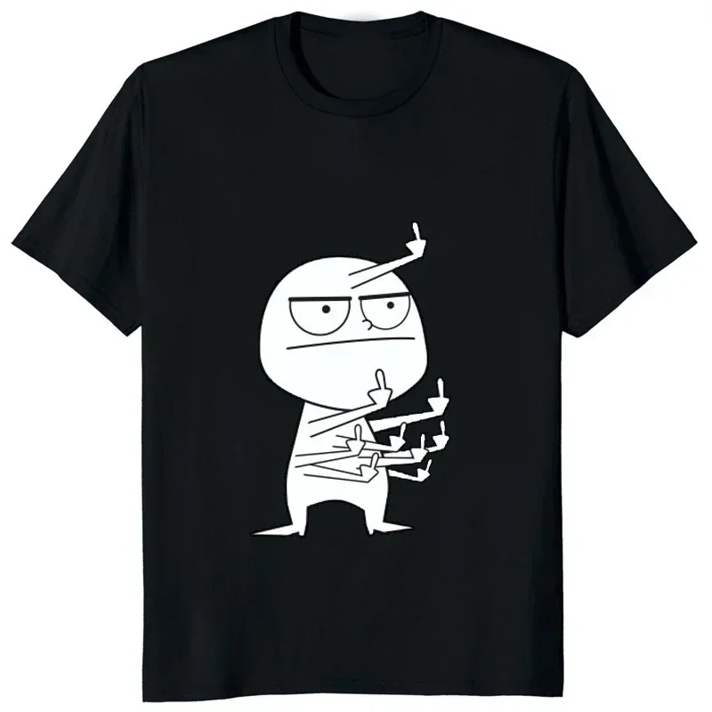 In 2025 The New Men's Pure Cotton T-shirt for The Crazy Guy Is Comfortable Breathable and Of High Quality. It's for Beach Travel