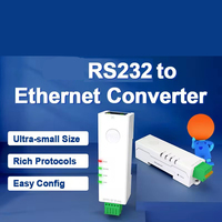 Ultra-Small Serial Server Device DR132 RS232 To ETH Ethernet Port Modbus Gateway RTU to JSON
