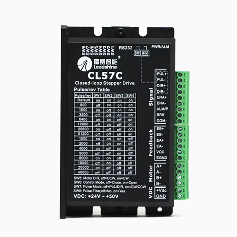 CL57C محرك متدرج جديد بحلقة مغلقة نبض 5V24V سلسلة CME قابلة للتعديل