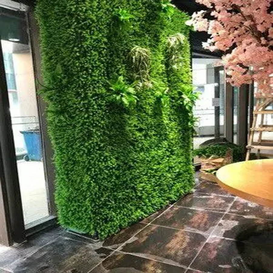 Artificial Plant Grass Fake Lawn 40*60 Cm Carpet Background Eucalyptus Leaves Wall Hanging Plants Suitable For Home Garden Party