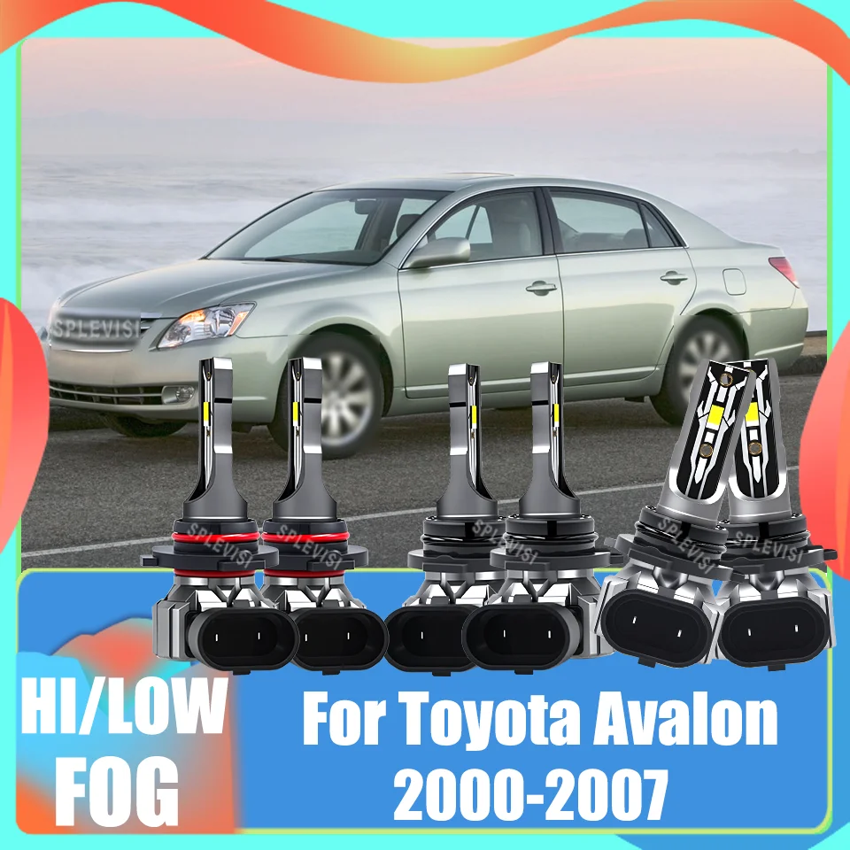 

Easy Install Car Light Headlight High Low Beam Foglamp High Lumens For Toyota Avalon 2000 2001 2002 2003 2004 2005 2006 2007