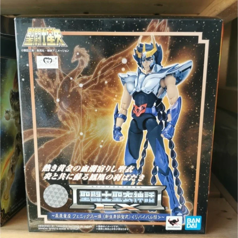 

17cm Original Saint Seiya Action Figure Cloth Myth Ex Bronze Phoenix Ikki Revival Version Anime Model Toys For Kids Gift