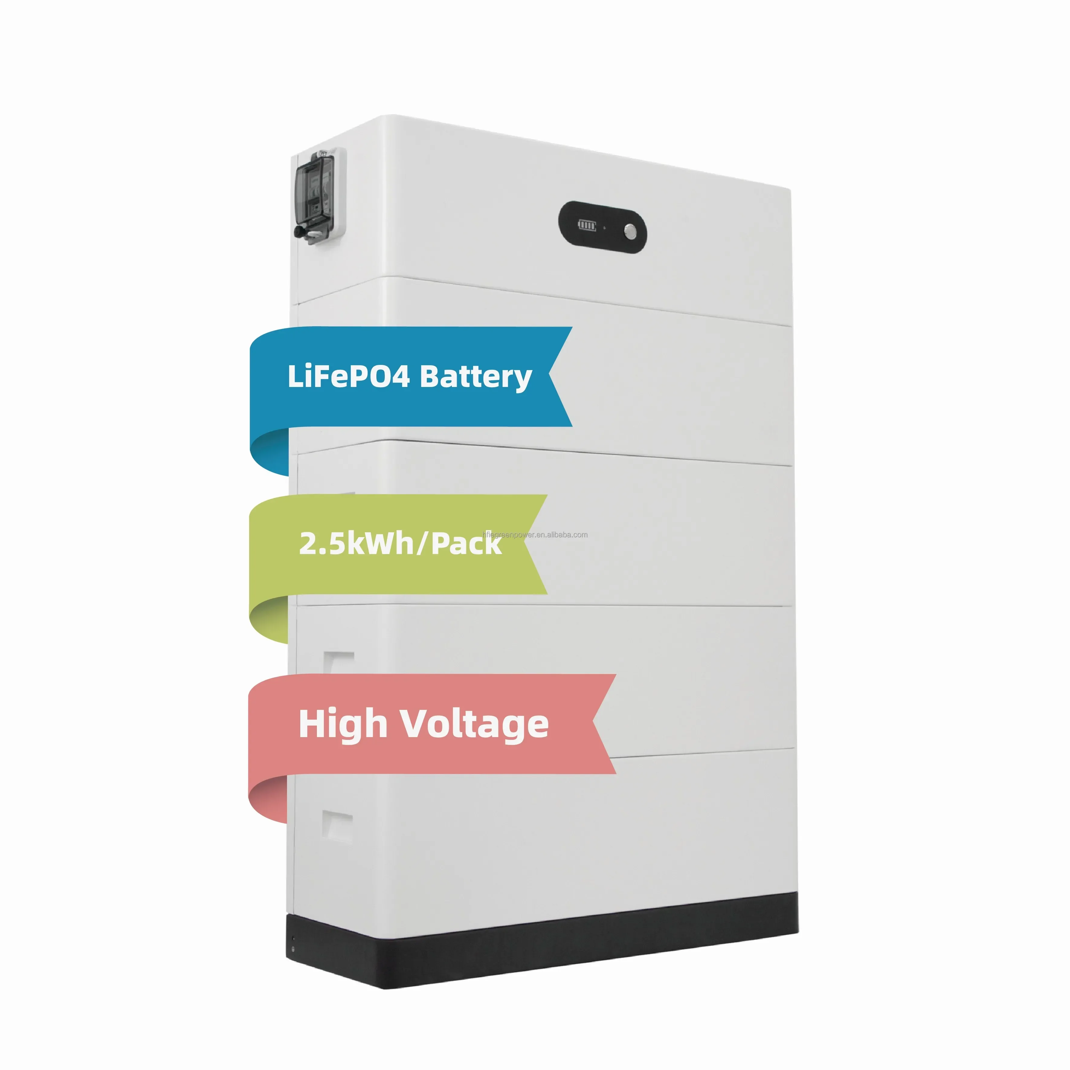 HFIE Stacked 48V 7.5Kwh 10Kwh 50Ah Lifepo4 Battery Pack Lifepo4 Energy Storage 10 Kwh Lithium Battery Storage Lifepo4