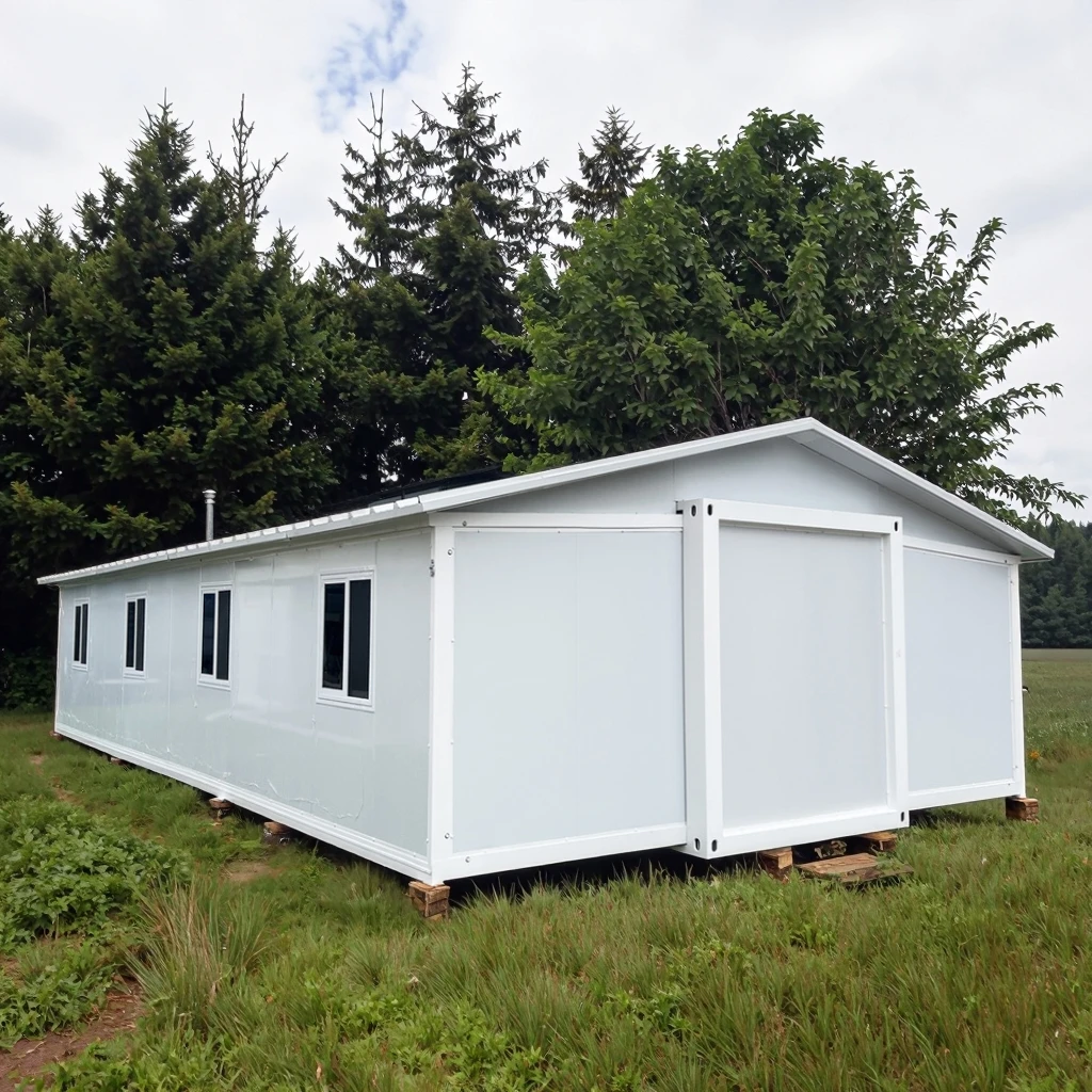 20ft-40ft Prefabricated Modular Houses; Customizable Expandable Sandwich Panel Ventilated Light Steel Structure Container Houses