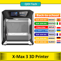 QIDI TECH X-Max 3 3D Printer, Auto Levelling, 600mm/s Printing Speed, Flexible HF Board,High Accuracy,New All-metal Frame