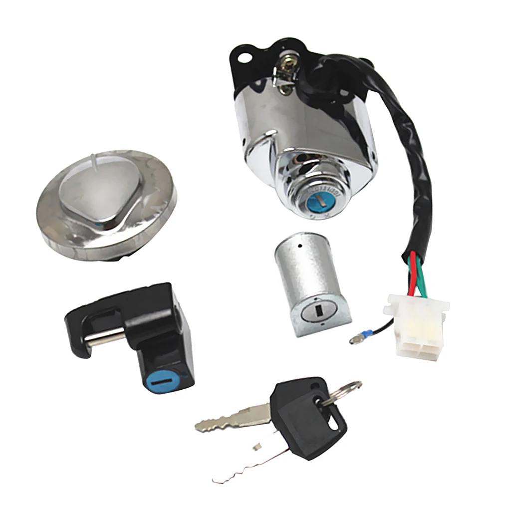 

Сверхмощный железный замок для шлема, черный комплект безопасности для аксессуаров для мотоциклов, подходит для CMX250 Rebel CA125