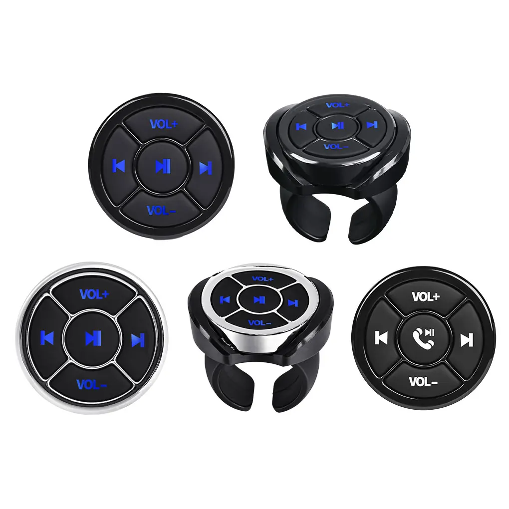 Universal Remote Control Buttons 10M Away Car Steering Wheel Controller Button For Car Radio DVD GPS Multimedia