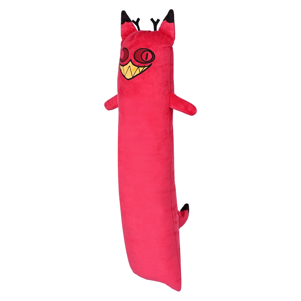 Alastor Cosplay Plush Cat Plushies para adultos e crianças, anime macio, Cartoon Hotel, festa de Halloween, aniversário, presentes de Natal, 70 cm