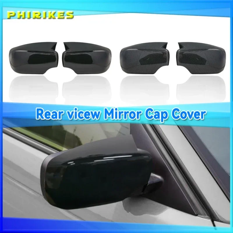 

Car Side Door Rearview Side Mirror Cover Cap for BMW E46 316i 318i 318d 320d 320i 323i 325i 328i 330d 330i 330xi 1998-2005 ABS