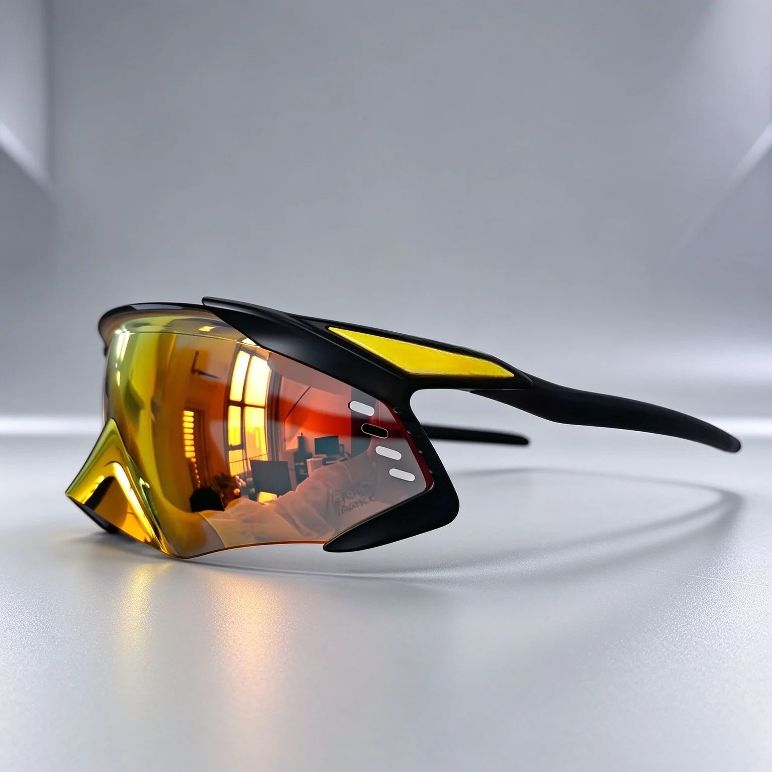 Luxury Brand   Cycling Sunglasses for Men Women - UV Protection Windproof Dustproof Outdoor Sports Glasses9501
