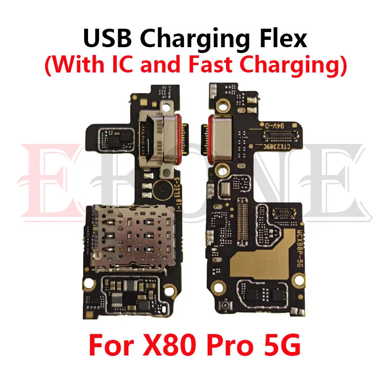For Vivo X100 X200 X90 X80 X70 X60 Pro Pro+ X100S USB Charging