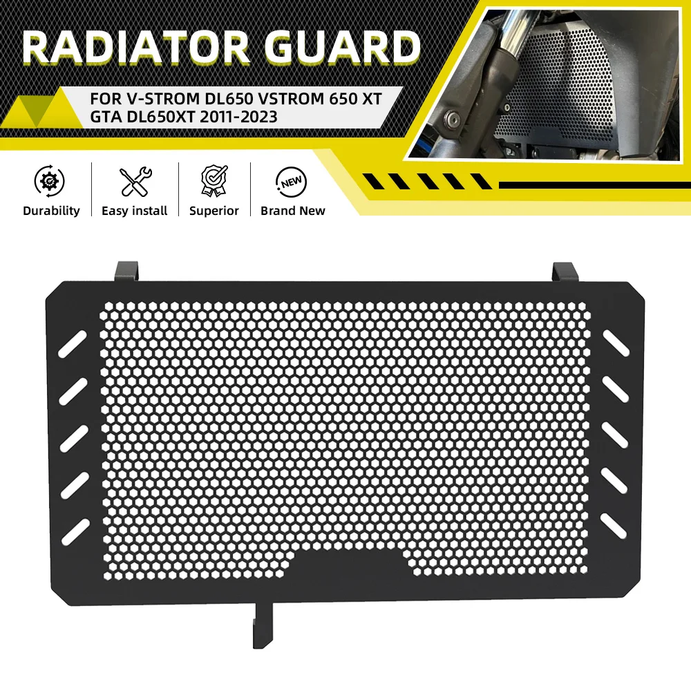 

FOR SUZUKI V-STROM DL650 VSTROM 650 XT GTA DL650XT 2011- 2023 Accessories Radiator Guard Grille Protecter Grill Cover Protective