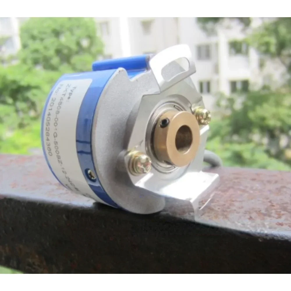 Servo motor encoder ZKU4809 cone hole 2500 line IHU4808 encoder differential ABZA-B-Z-