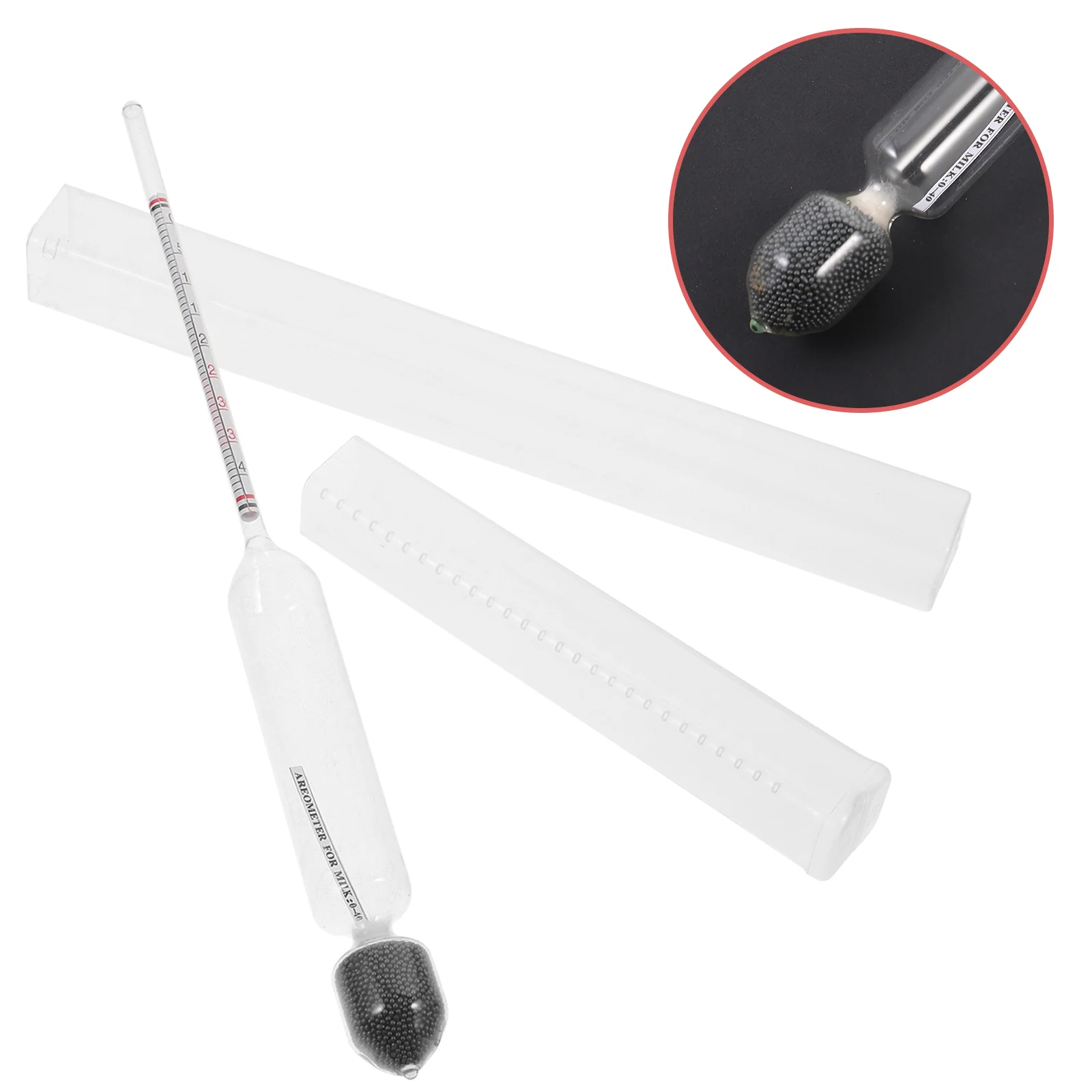 Home Lactometer Hydrometer Milk Whey Scale Lactometer Measuring Degree Tool Kitchen Hydrometer Lactate meter