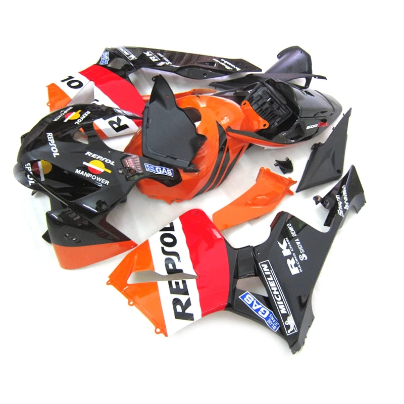 ABS ing motorcycle for HONDA 2005 2006 CBR 600RR 05 06 CBR600RR fairings kit Rossi limitted Repsol fairing set